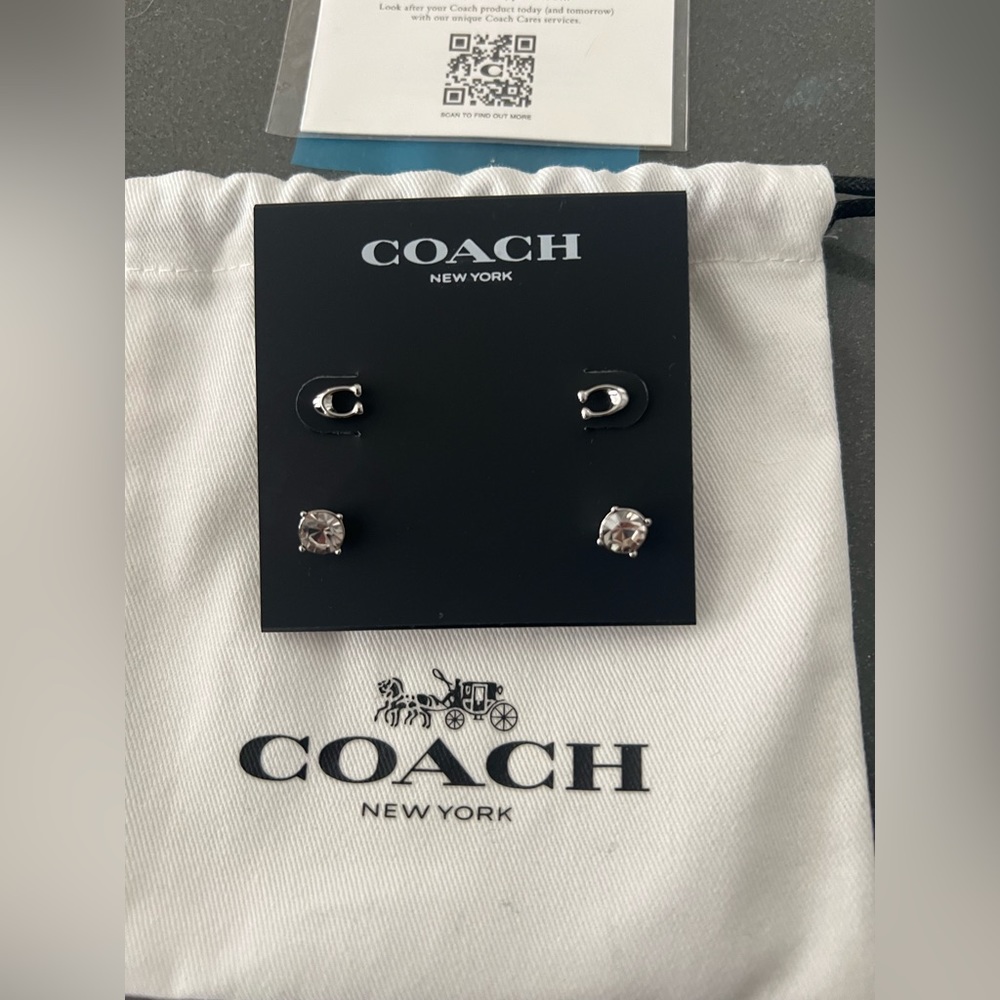 Brand New Coach Studs